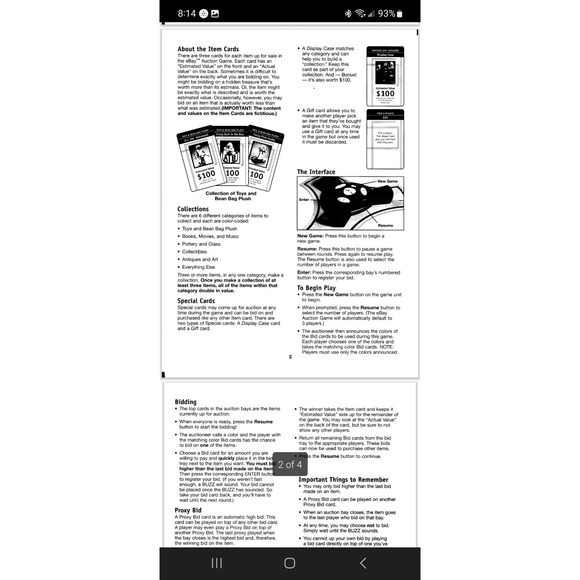 eBay Electronic Auction Game. NEW. Vintage Board Game. Auction Game - Picture 11 of 13